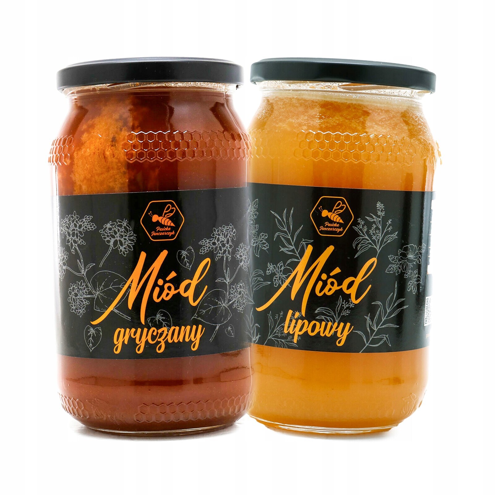 Pohankový lipový včelí med 1,2 kg s Pasiekou Janczarczyk