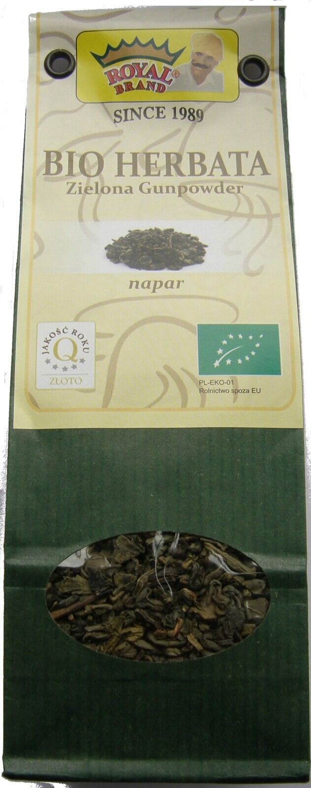 Bio Čaj Gunpowder 55 G