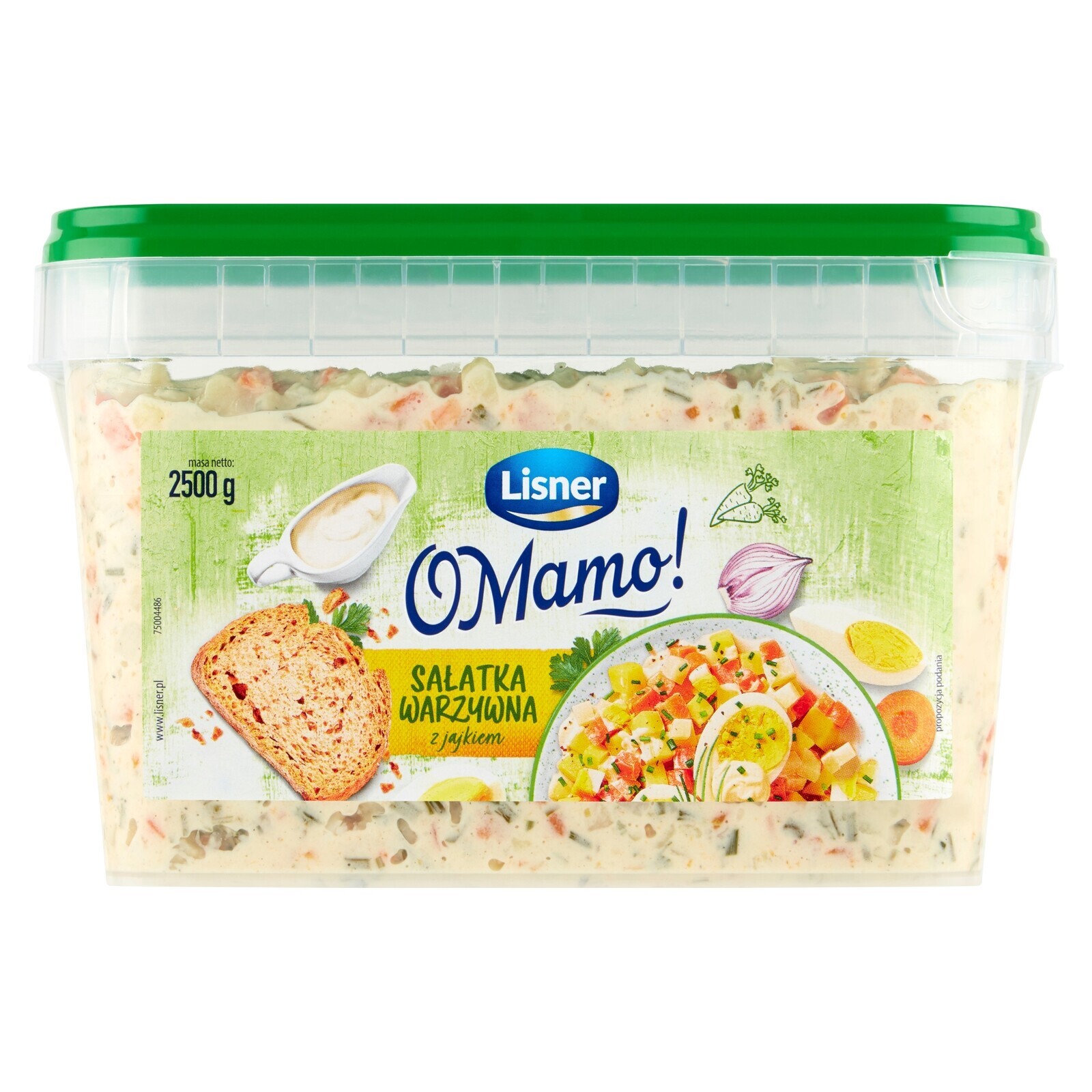 Zeleninový Salát S Vejcem 2.5 kg Lisner