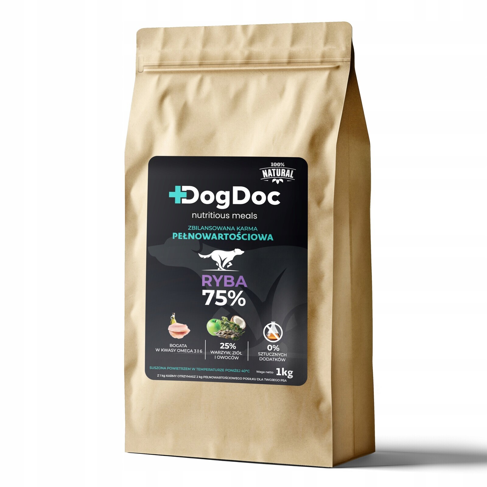 Krmivo Dog Doc Ryba 1 Kg