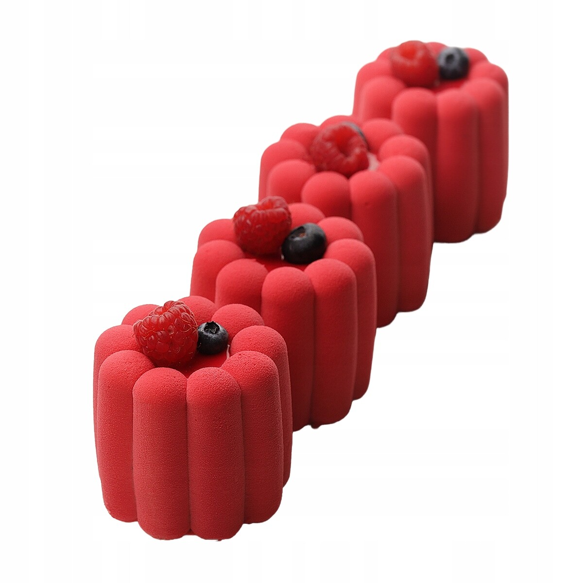 Silikonová forma ručně vyráběná, ručně vyráběná Savoiardi Mini Dinara Kasko