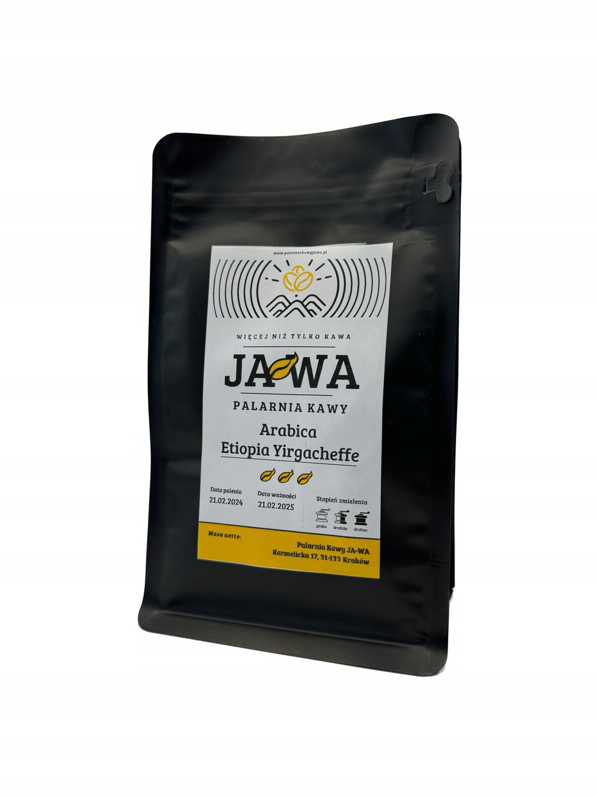 Káva Arabica Etiopia Yirgacheffe 1000 g