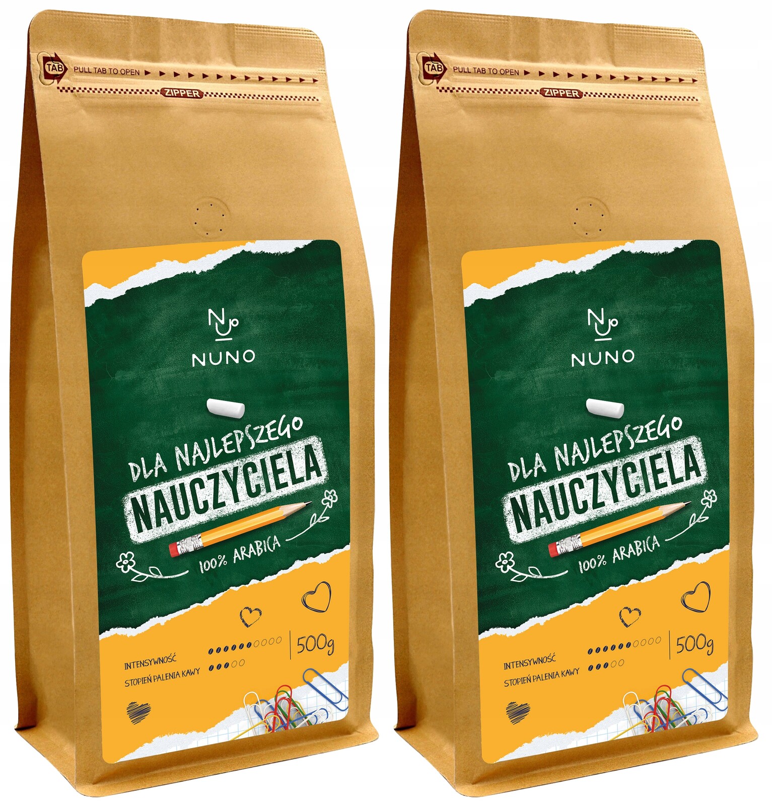 Čerstvě Pražená Káva Nuno Pro Učitele 72H 2x500G