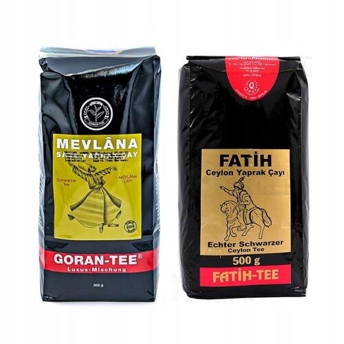 Sada čajů: Mevlana 500 g, Fatih 500 g.