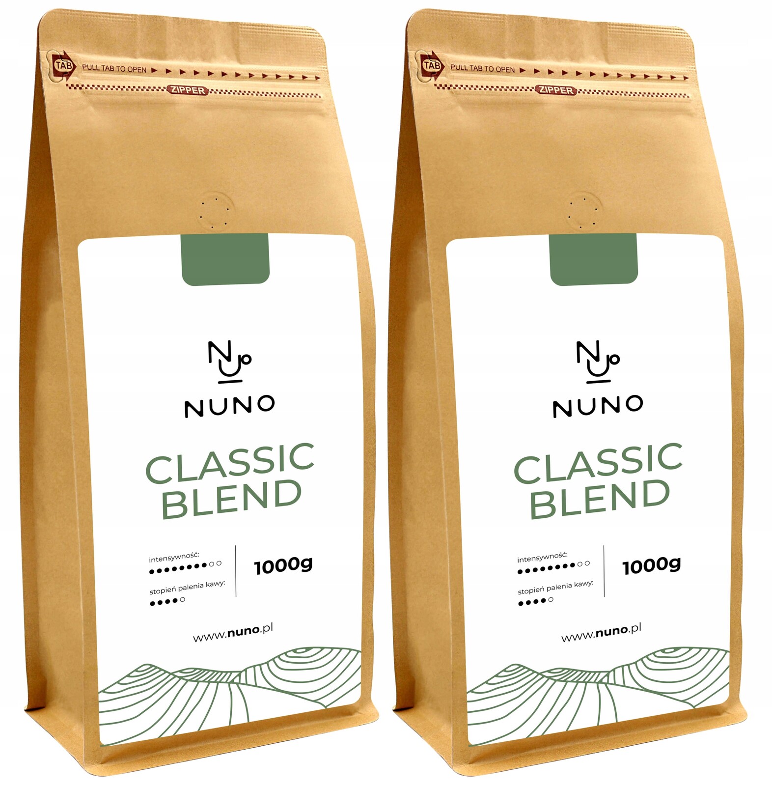 Káva zrnková Nuno Classic Blend 2 kg čerstvě pražená