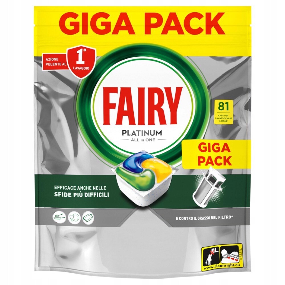Fairy All in One 81 Ks tablety do myčky