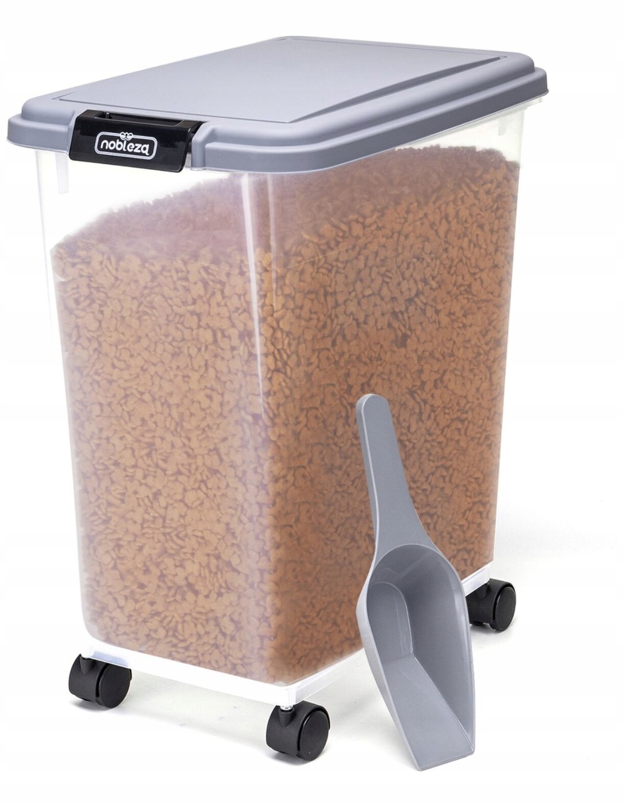 Zásobník na krmivo na kolečkách 30 L Nobleza