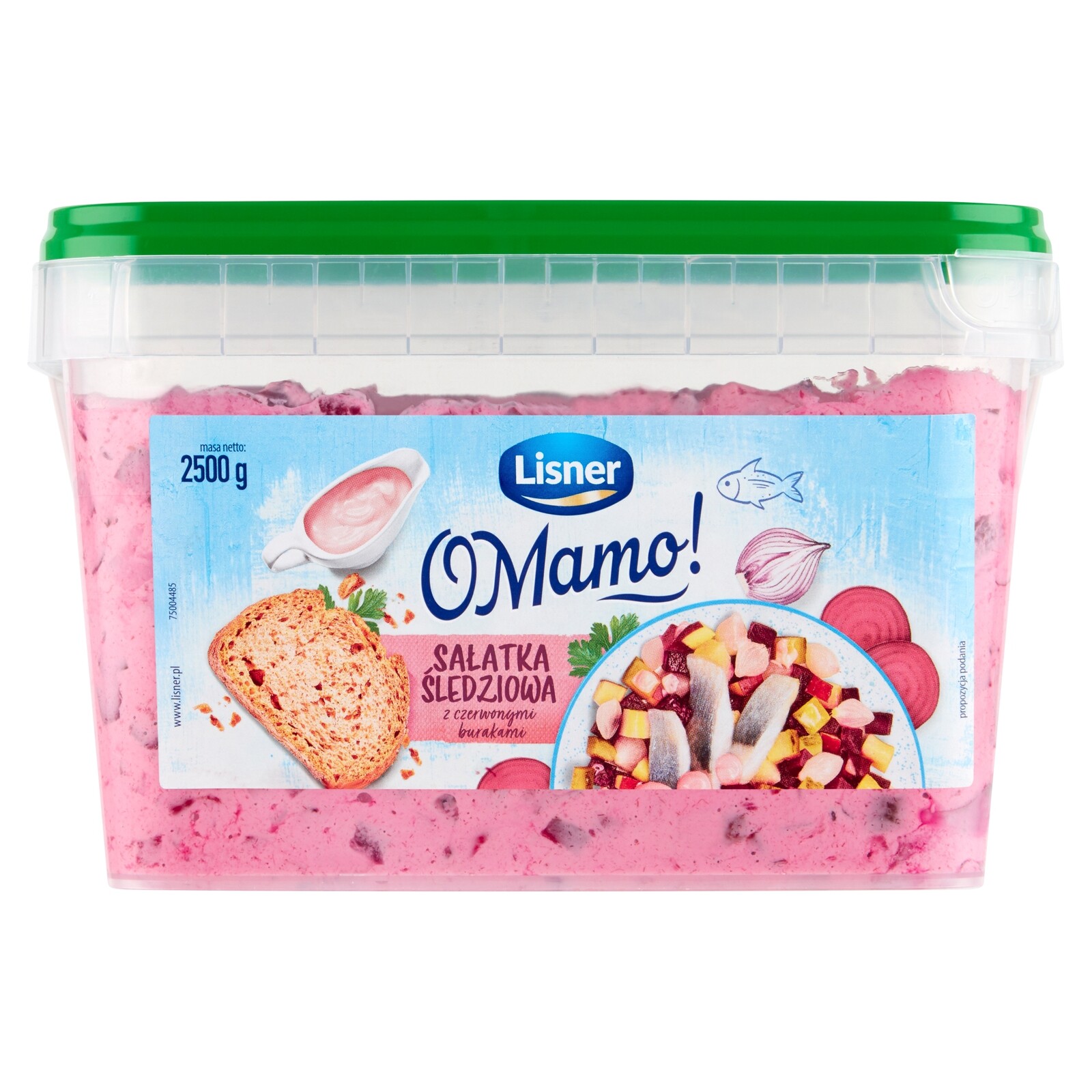Sleďový Salát S Řepou 2.5 kg Lisner