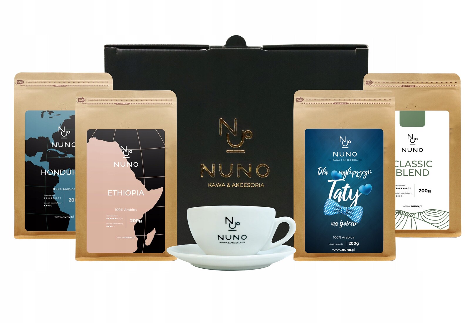 Sada Dárek Pro Tatínka 4X Káva Nuno Šálek