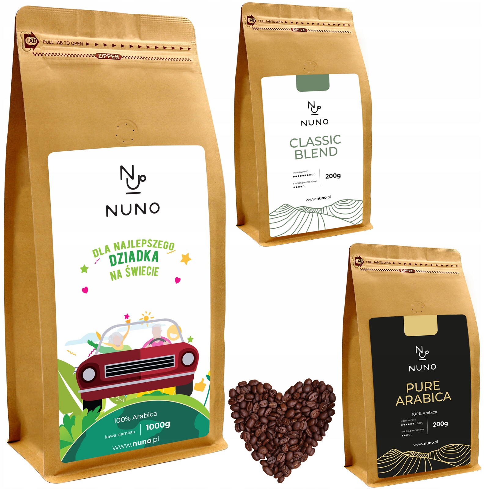 Čerstvě Pražená Káva Nuno Pro Dědečka Kraftova 72H