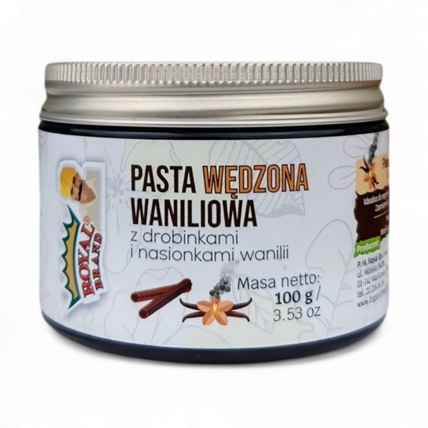 Uzená vanilková pasta 100 g Koncentrovaný extrakt z uzené vanilky
