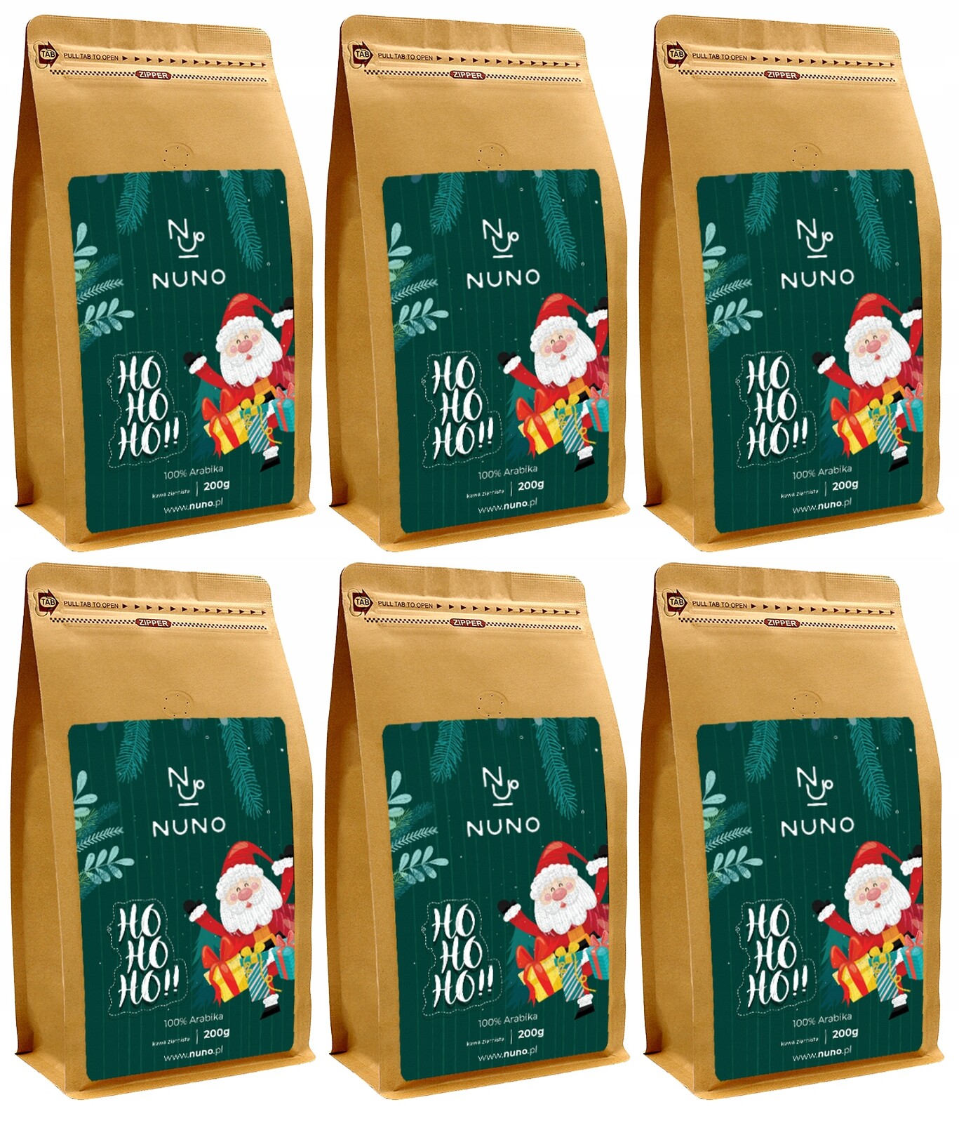 Dárková Sada Mikuláše Na Vánoce Brasil 6x200G