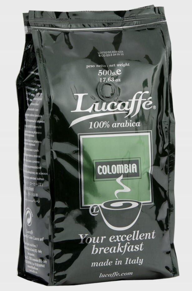 Káva zrnková Arabica Lucaffe Colombia 500 g