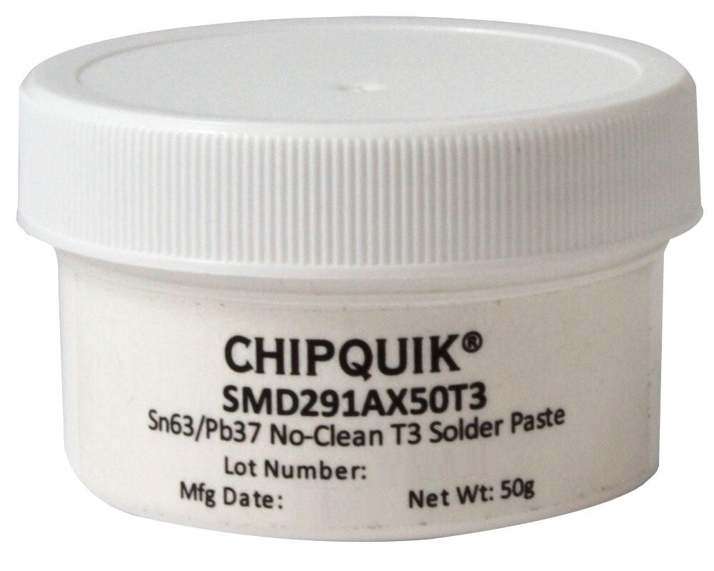 Chip Quik Smd291Ax50T3 Solder Paste, Synthetic No Clean, 50G