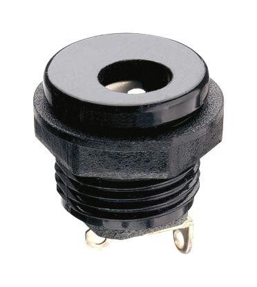 Lumberg Neb/j 25 C. Dc Power Connector, Jack, 1A, Chassis