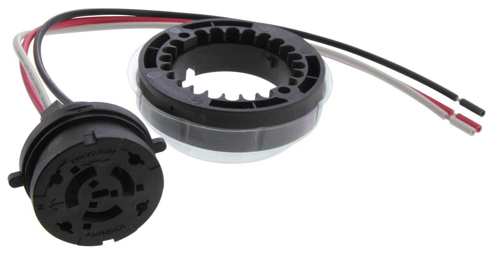 Amphenol Communications Solutions Fla-R0162-30. Led Conn, Rcpt, 3Pos, Cable Mount, 16Awg