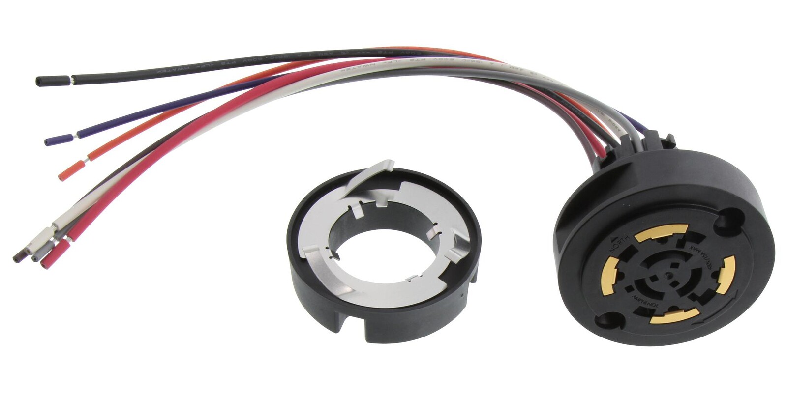 Amphenol Communications Solutions Fla-R4142-30-05. Led Conn, Rcpt, 7Pos, Cable Mount, 14Awg