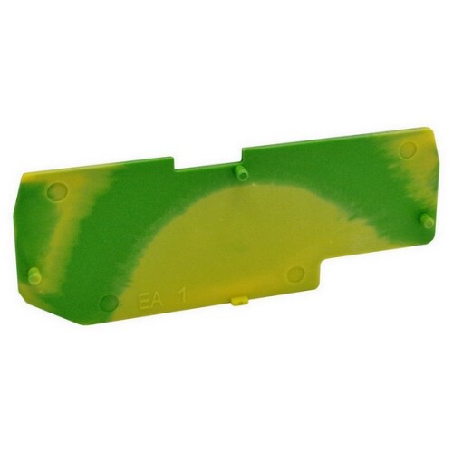 Koncová přepážka Elektro Bečov pro jednopólové řadové svorky PS PE 2,5 (2+2) BA102010