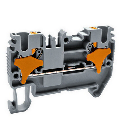 Bezšroubová svorka Elektro Bečov PS 2,5 šedá AA101000.21