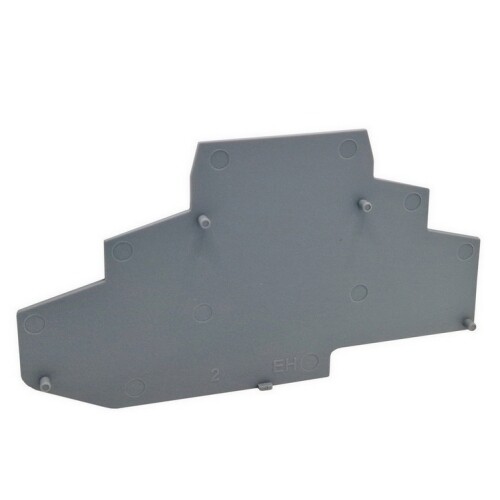 Koncová přepážka Elektro Bečov pro patrové svorky PS 2,5 - 3F a svorky PS PE 2,5 - 2F BA101075.21