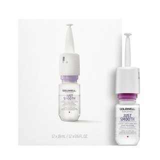 Goldwell Dualsenses Just Smooth Intensive Conditioning Serum uhlazující sérum proti krepatění vlasů 12 x 18 ml
