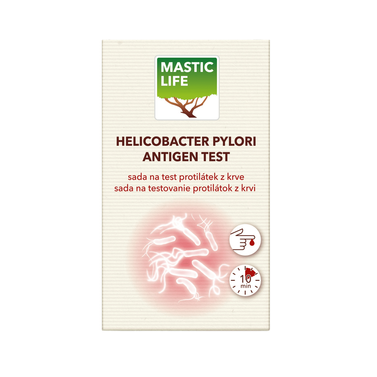 MASTICLIFE Helicobacter pylori test z krve