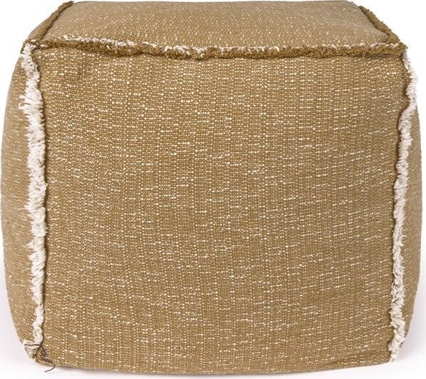 Okrově žlutý sedací vak Handloom – Lorena Canals