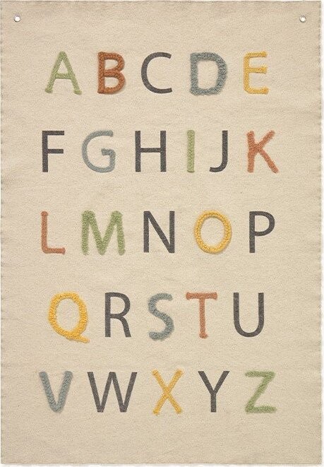Dětská tapiserie Color ABC – Lorena Canals