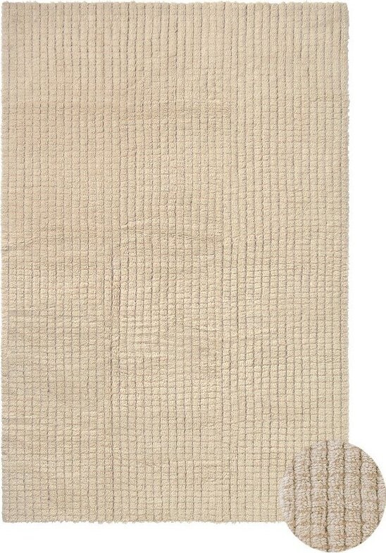 Béžový pratelný/ručně tkaný vlněný koberec 200x300 cm Unexpected Wool – Lorena Canals