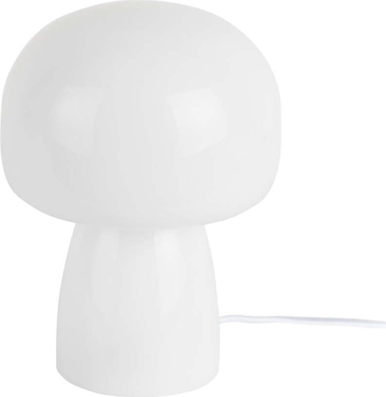 Bílá stolní lampa (výška 20 cm) Fervor – Leitmotiv