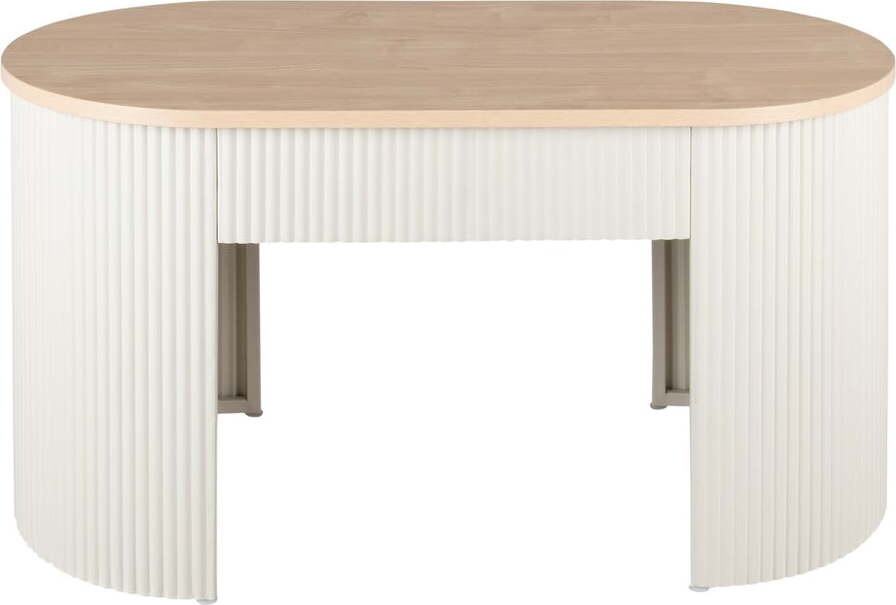 Světle šedá lavice Estriado – Leitmotiv