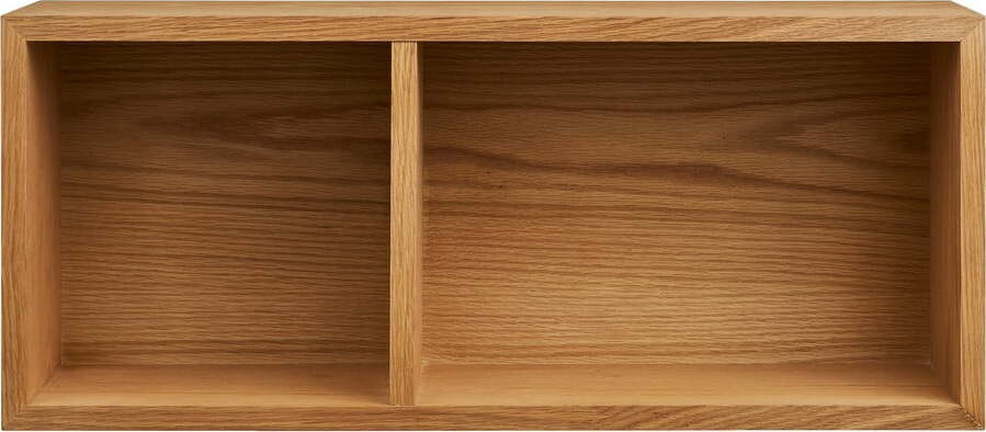 Patrová police v dekoru dubu v přírodní barvě 20 cm Oshawa – House Nordic