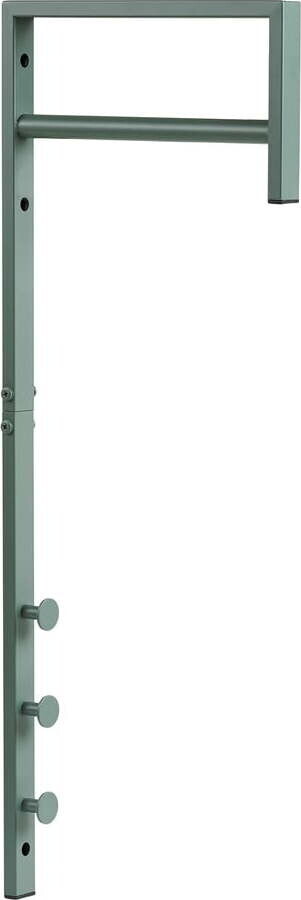 Kovový nástěnný věšák v mentolové barvě 3 cm Trento – House Nordic