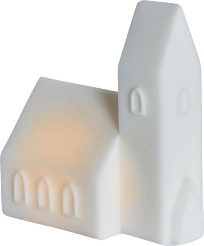 Bílá světelná dekorace na baterky Copenhagen City Church – Sirius