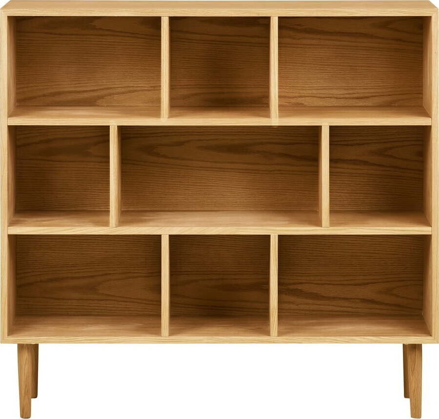 Knihovna v dekoru dubu v přírodní barvě 30x104,5x112 cm Oshawa – House Nordic