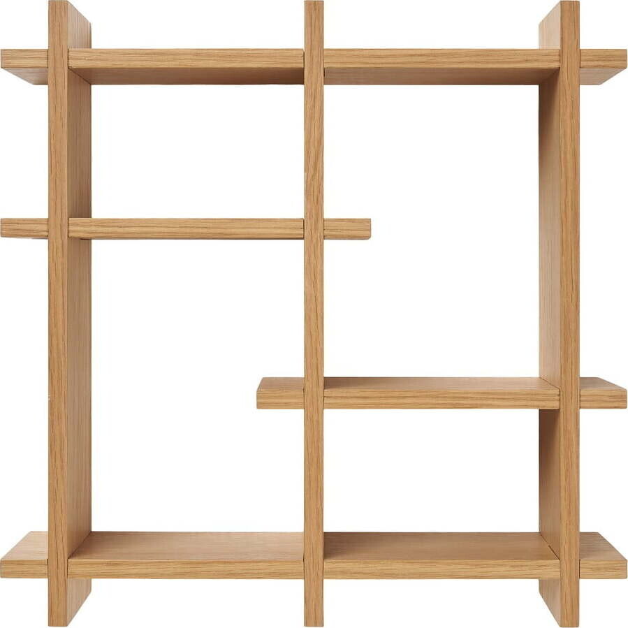 Patrová police v dekoru dubu v přírodní barvě 40 cm Olsberg – House Nordic