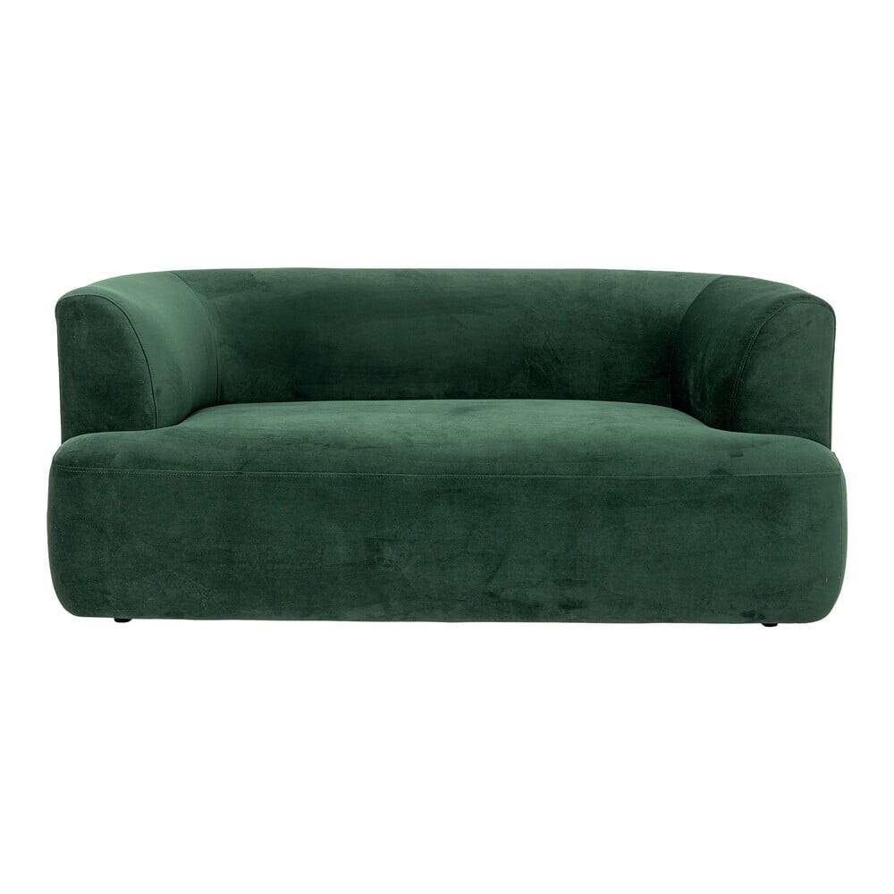 Zelená sametová pohovka 166 cm Morgan – Bloomingville