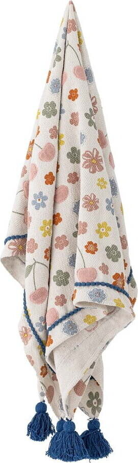 Dětská deka z recyklované bavlny 130x160 cm Cherry – Bloomingville Mini