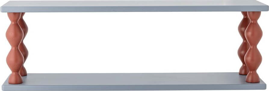 Modrá patrová dětská police 80 cm Bibiola – Bloomingville Mini