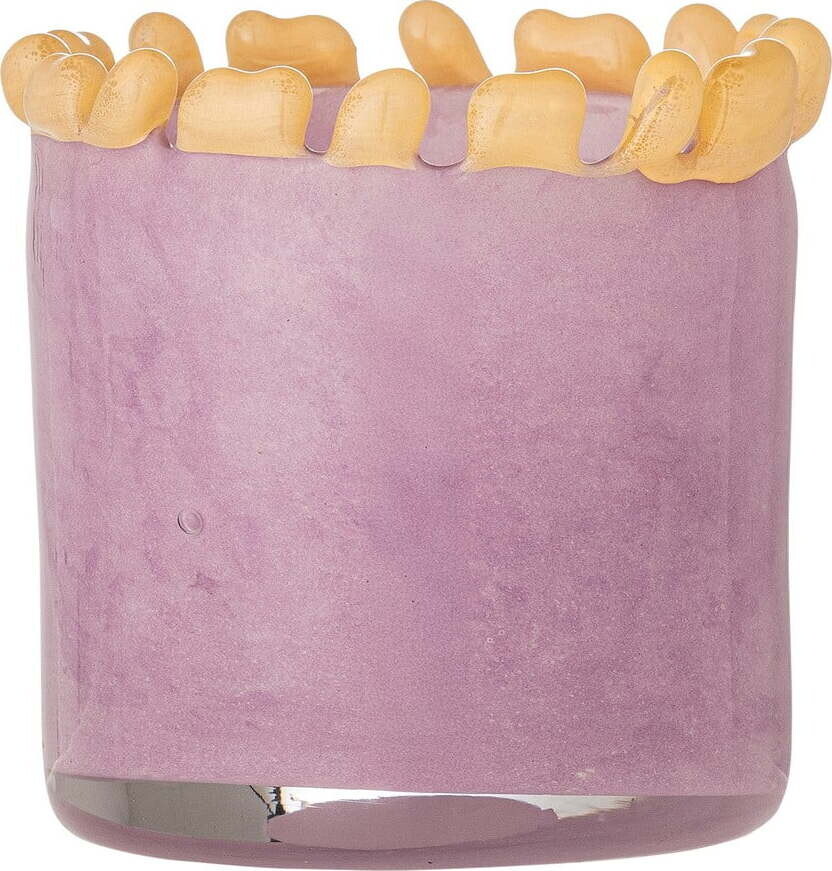 Skleněný svícen na čajovou svíčku Edger – Bloomingville