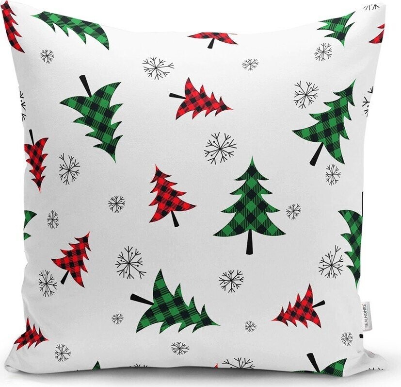 Povlak na polštář s vánočním motivem 43x43 cm Tartan – Mila Home