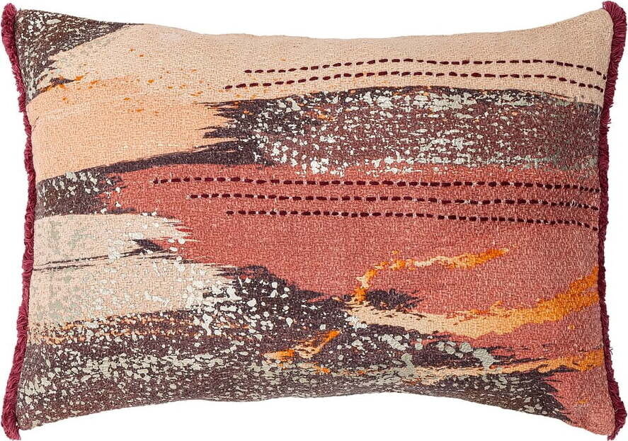 Bavlněný dekorační polštář 35x50 cm Bri – Bloomingville