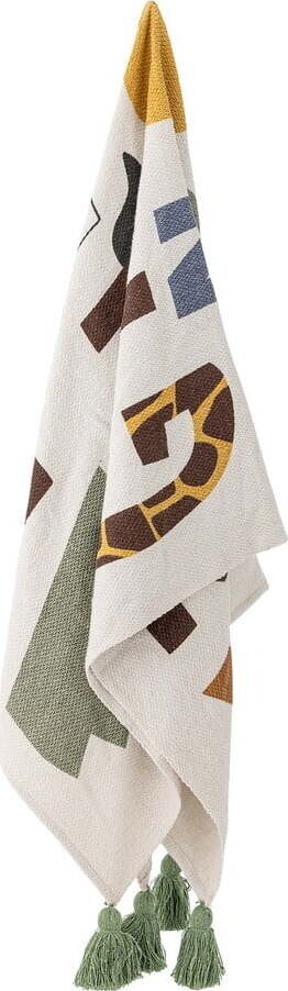 Dětská deka z recyklované bavlny 130x160 cm Memmo – Bloomingville Mini