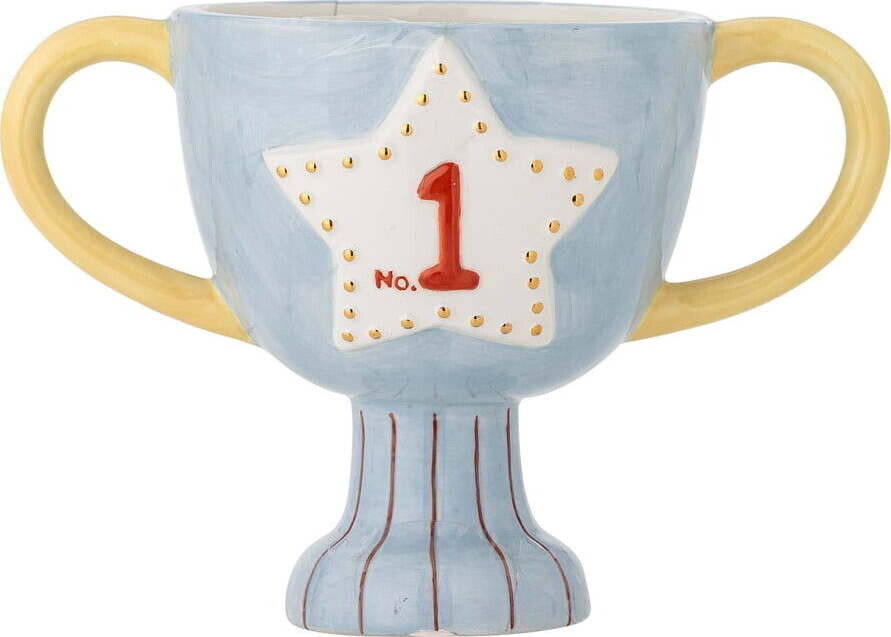 Keramický ručně malovaný obal na květináč Trophy – Bloomingville Mini