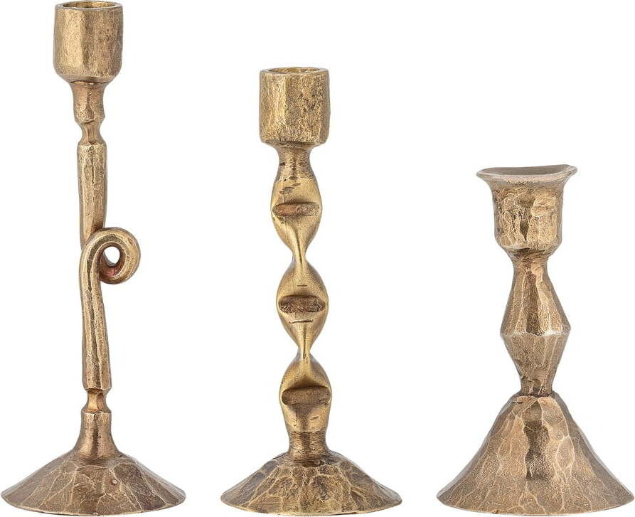 Kovové svícny v sadě 3 ks Efsa – Bloomingville