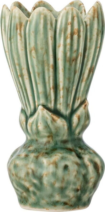 Zelená váza z kameniny (výška 12 cm) Cyrill – Bloomingville