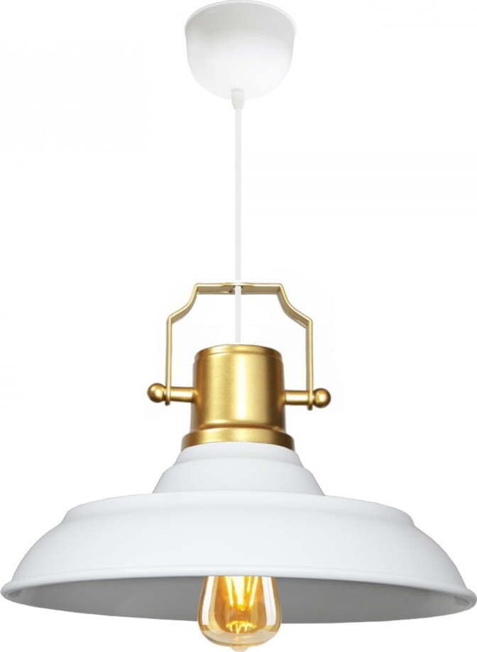 Závěsné svítidlo s kovovým stínidlem ø 25 cm Tarsus – Opviq lights