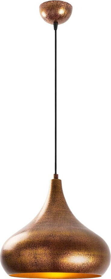 Závěsné svítidlo s kovovým stínidlem ø 26 cm Muba – Opviq lights