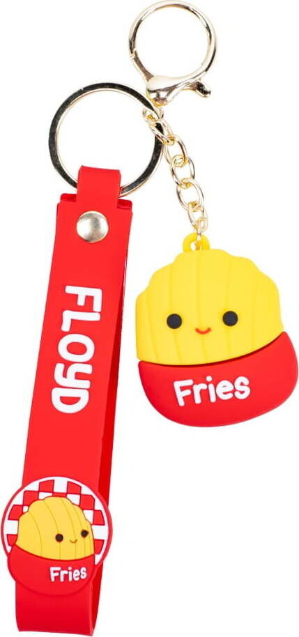 Červená klíčenka Fizz Floyd – SQUISHMALLOWS