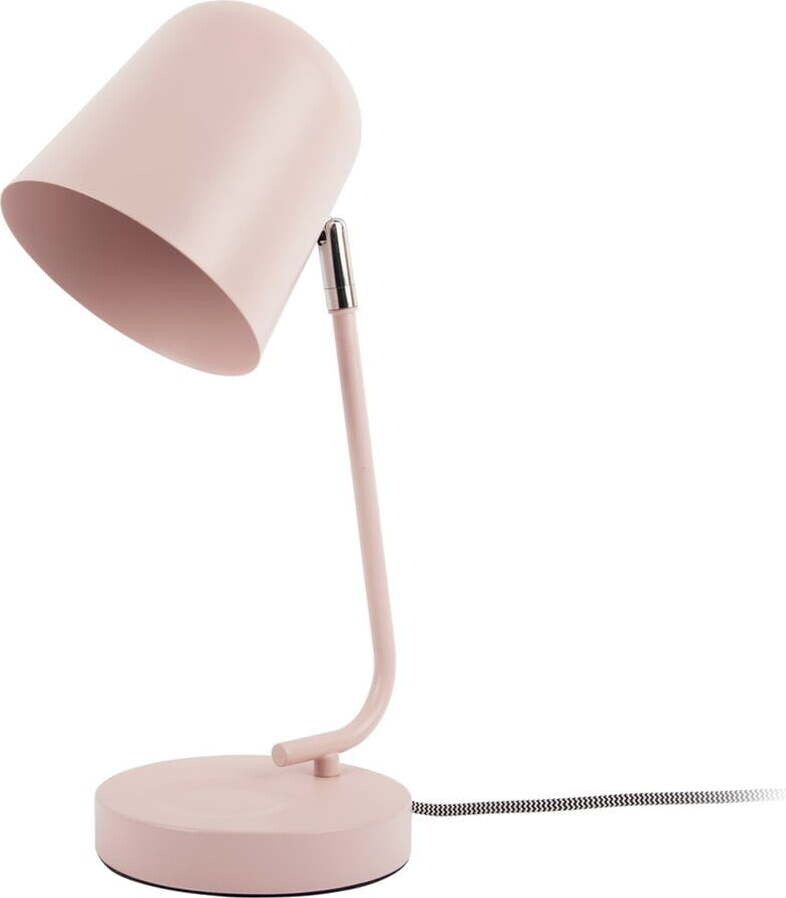 Růžová stolní lampa (výška 38,5 cm) Encantar – Leitmotiv